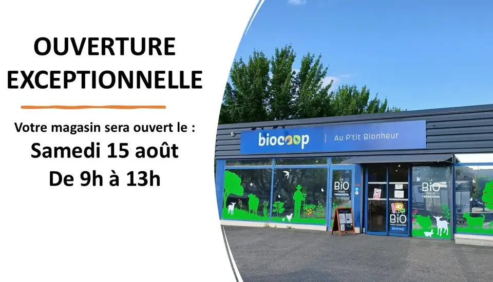 Ouverture 15 aout